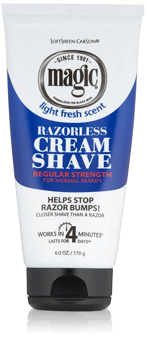 Magic razoress cream shave pbic hair